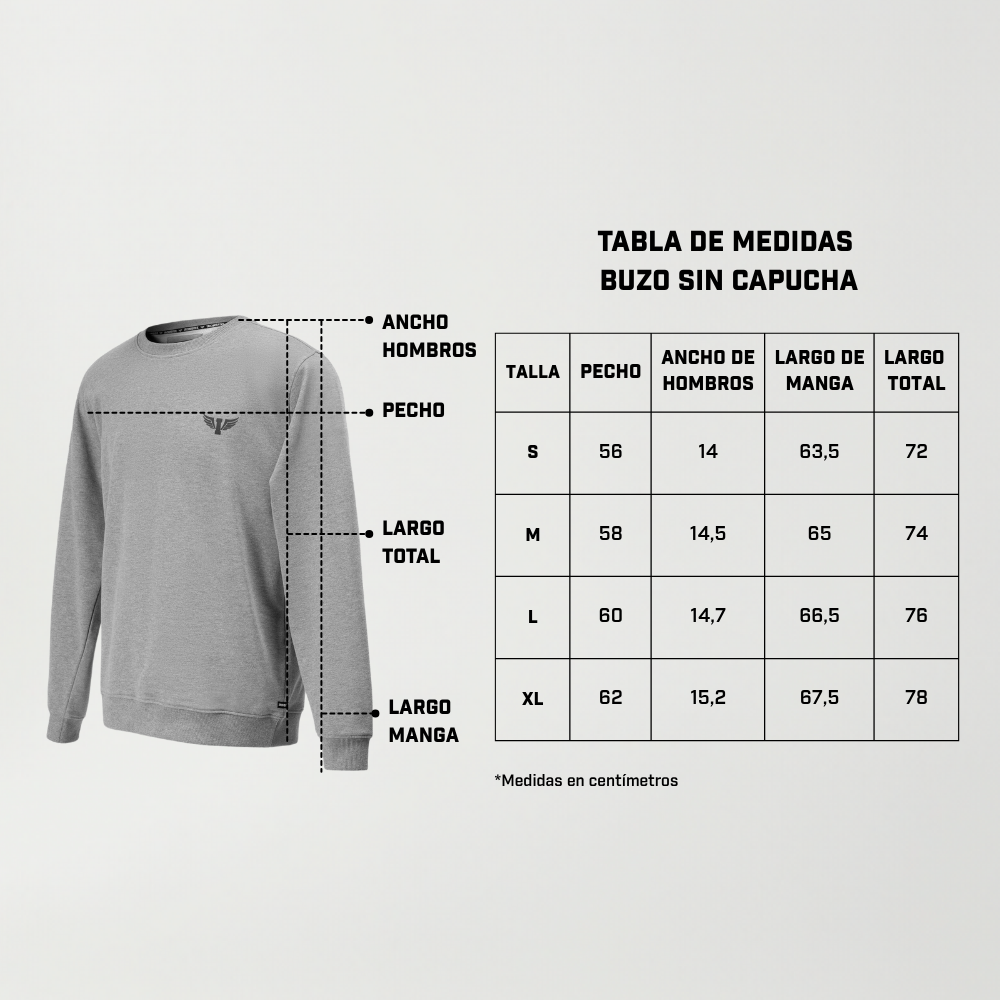 Buzo sin Capucha para Hombre Edición Limitada IRONSIDE