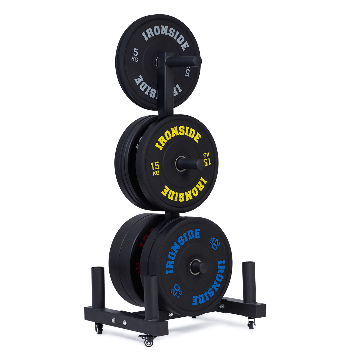 Rack de Almacenamiento Discos y Barra Olímpica IRONSIDE