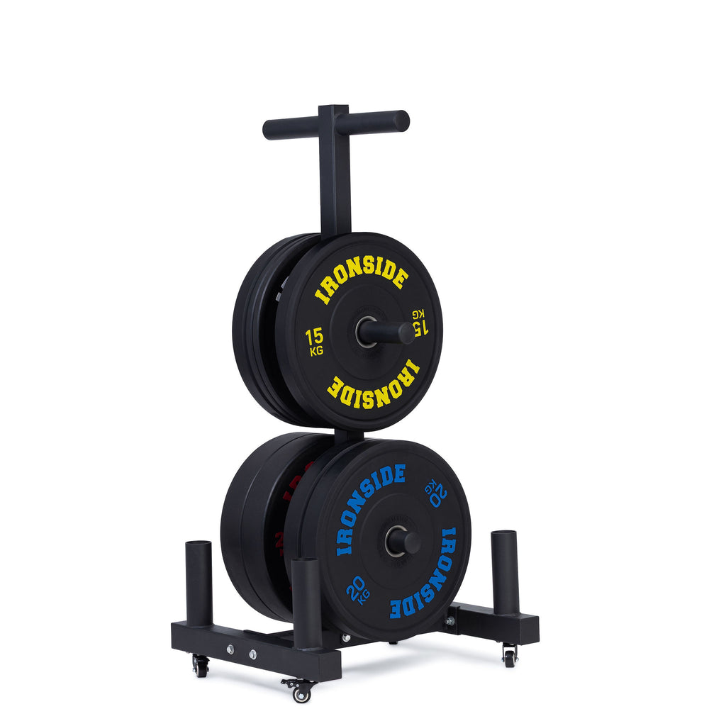 Rack de Almacenamiento Discos y Barra Olímpica IRONSIDE