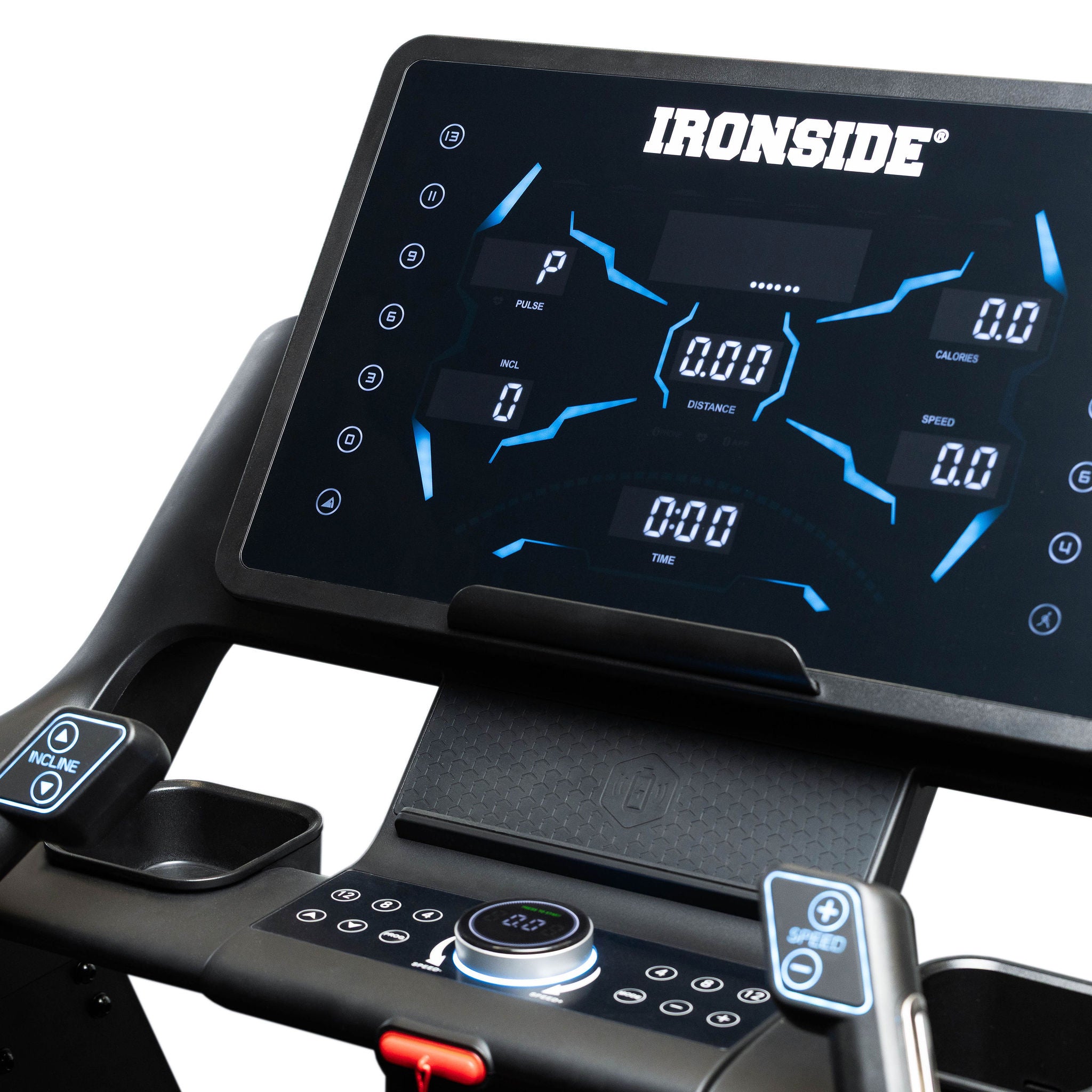 Trotadora Plegable Comercial LED IRONSIDE Glam