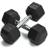 Par de Mancuernas Hexagonales 2.5 a 17.5 KG IRONSIDE