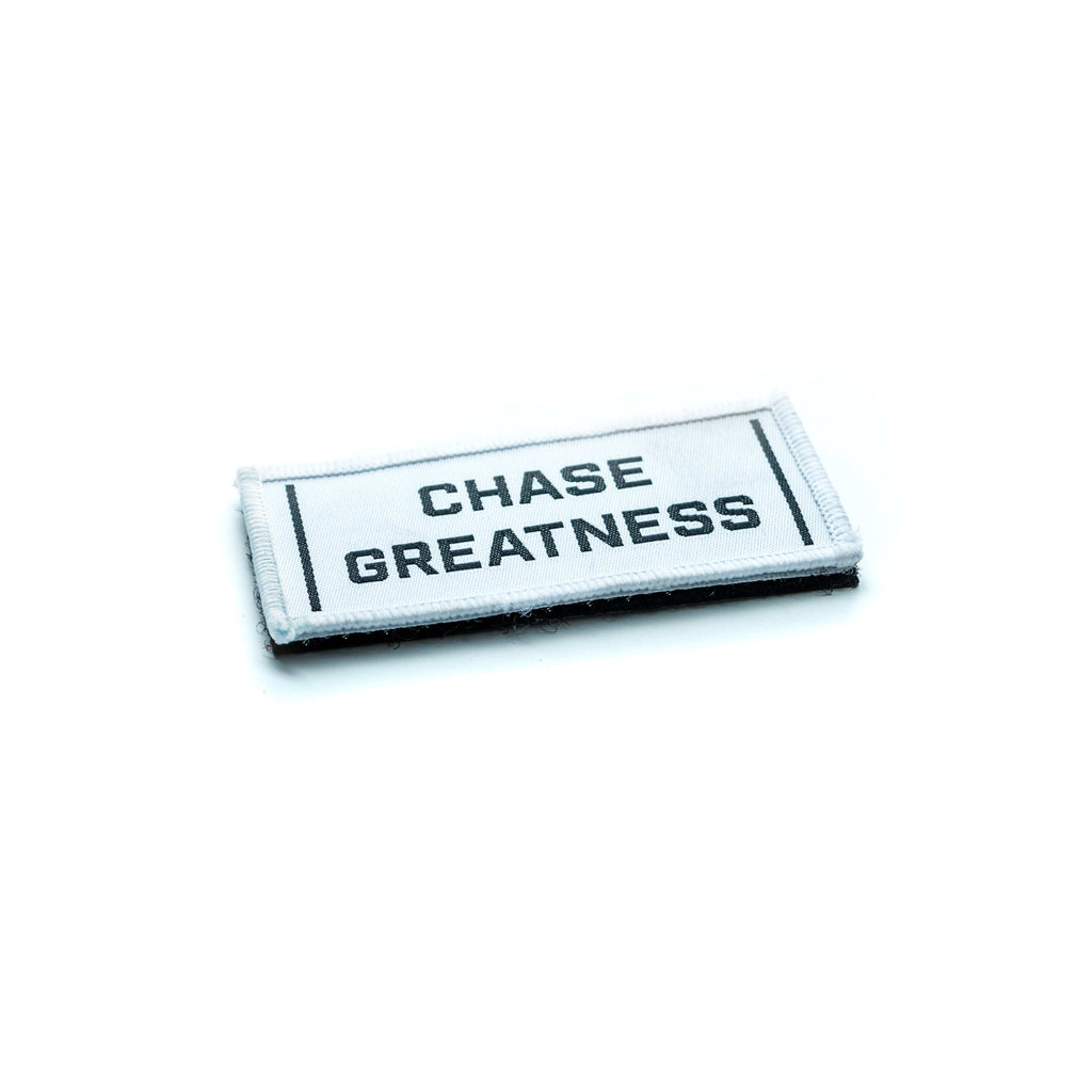 Parches de SloganACCESORIO MOCHILAIRONSIDEFrase: CHASE GREATNESS, COACH, ATHLETE, PERSONAL TRAINER, NO EXCUSES, HARD WORK PAYS OFF, NO PAIN NO GAIN, Parche de velcro TRAIN HARD, Parche de velcro NO DAYS OFF, Parche de velcro EAT SLEEP TRAIN REPEAT, HARDER