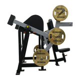 Shoulder Press comercial con brazos independientes y Smart Strength Technology para un empuje vertical estable, ajustable y de alto rendimiento técnico.